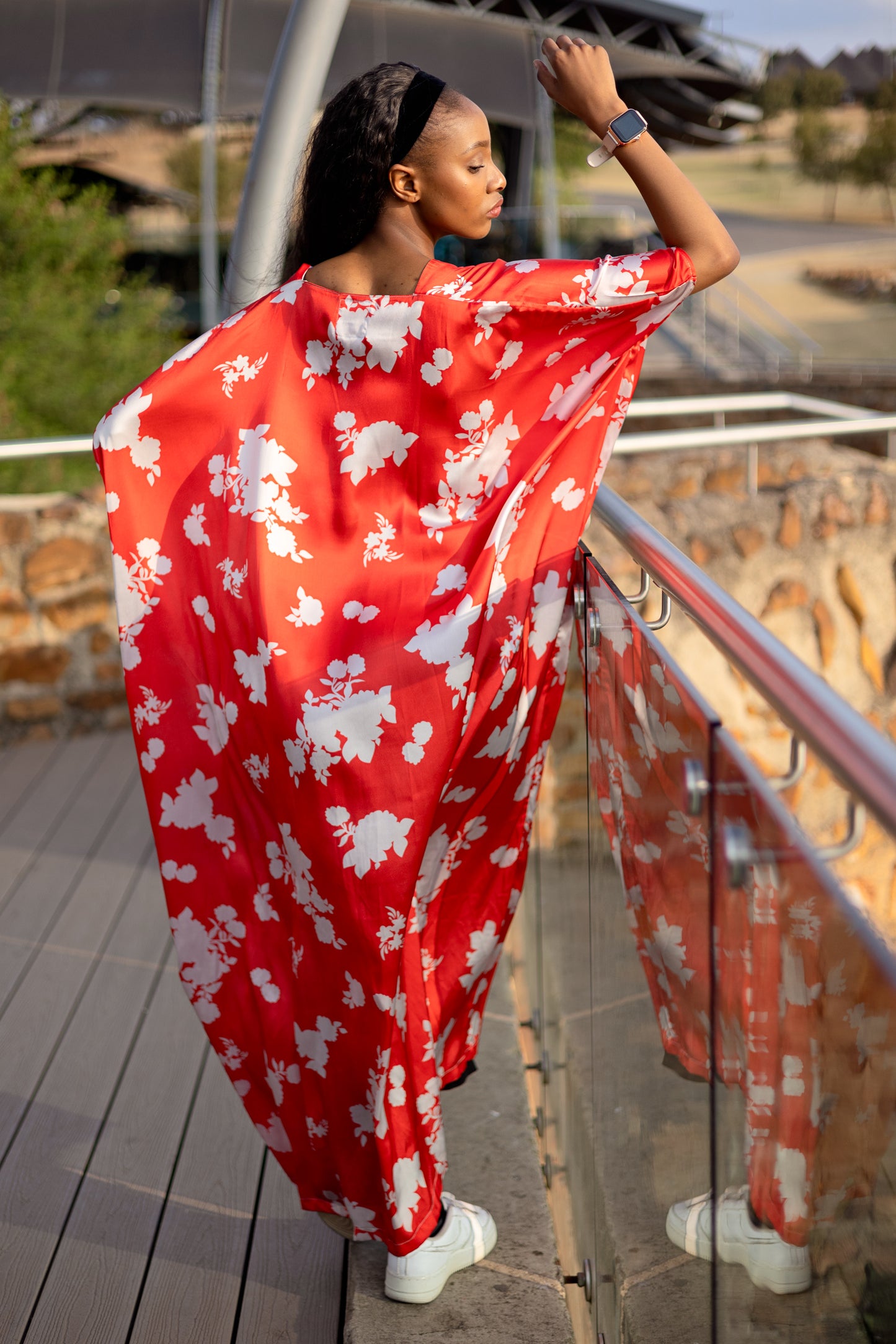 Summer Satin Kaftan